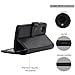 Navor Protective Book Style Folio Wallet PU Leather Case for Google Nexus 5 (Black)