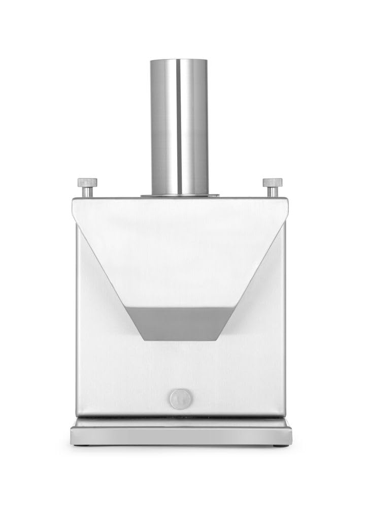 HENDI Sausage cutter, electric, curry sausage cutter, maximum diameter of 48mm, 230V, 135W, 230x185x (H) 325mm, silver