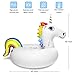 PFLOAT 45 Inches Unicorn Pool Float Inflatable Party Tube - Super Big Outdoor Pool Float WIth Rapid Valves for Kids and Adults [ Free Carrying Bag ]