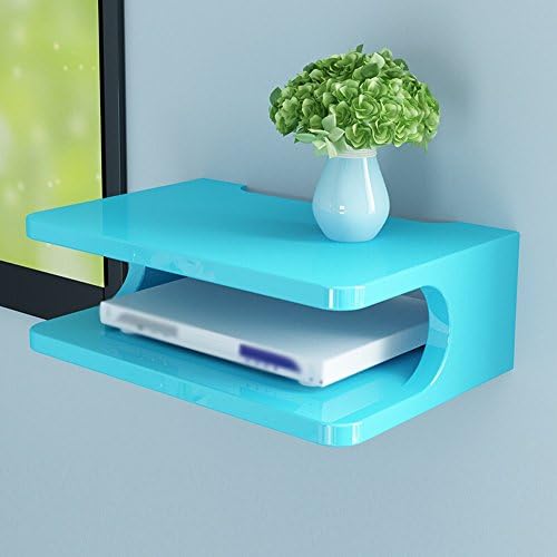 Wall storage shelf/set-top box shelf/wall-mounted living room shelf/wall-mounted shelf/bedroom partition/router storage box / 30cm TV wall storage box /