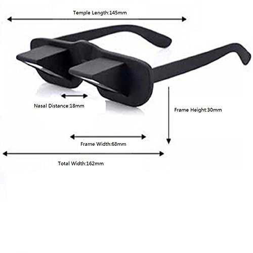 Lazy Glasses, Woreach High Definition Prism Eye Glasses Bed Spectacles