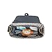 JJ Cole Backpack Diaper Bag, Black & Cream