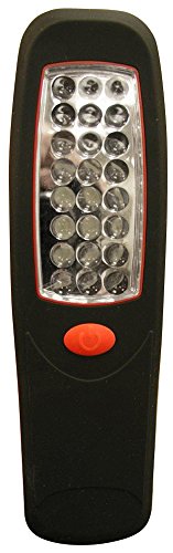 Meridian Electric 11350 24 LED Work Light, 50+ Lumens, Black Finish, ,