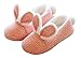 ChicNChic Women's Fuzzy Pink Bunny Rabbit Ear Winter Slippers Comfy Home Slippers
