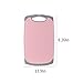 IMPR3·TREE Cutting Board for Kitchen with Easy Grip Handle w/Juice Grooves and Spice Herb Grinder | Dishwasher Safe | BPA-Free, Small (8.26 x 9.65 inch), Pink