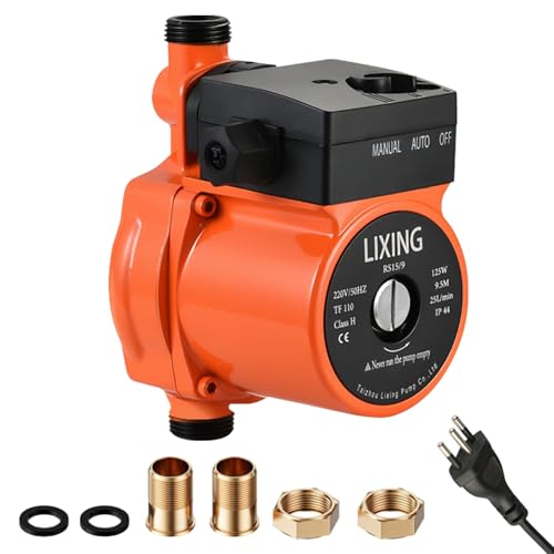 Bomba Pressurizadora Agua 127V 60Hz Bomba Dagua Eletrica Automático Pressurizador Dagua Autoescorvante para Melhora Pressão Agua Casa