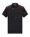 Chef Jackets Waiter Coat Short Sleeves Size L (Label:XXL) Black
