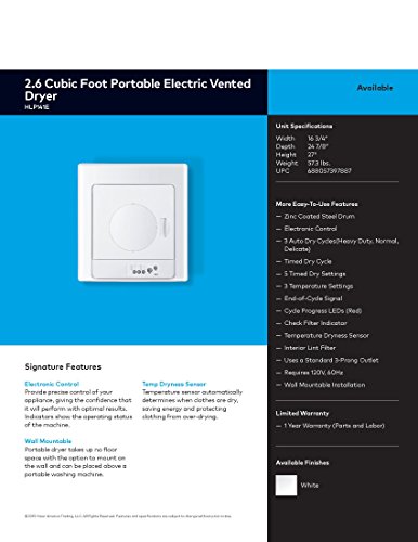 4 Haier+HLP141E+Electric+Electronic+Controls