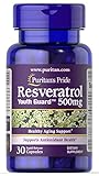 Puritan's Pride Resveratrol 500 mg-30 Capsules