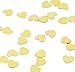 Fanci-Fetti Hearts (gold) Party Accessory  (1 count) (1 Oz/Pkg)