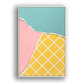 Framed Canvas Wall Art Abstract for Living...