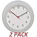 Ikea Wall Clock White (2 Pack) 9.75