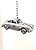 Hot Wheels Porsche 356A Silver ceiling FAN PULL light pull