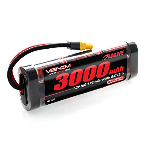 Venom 7.2V 3000mAh 6Cell NiMH Battery with Universal Plug (EC3/Deans