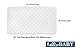Hello Baby Waterproof Crib Mattress Cover - Ultra Soft White Bamboo Terry Fitted Sheet Style Protector