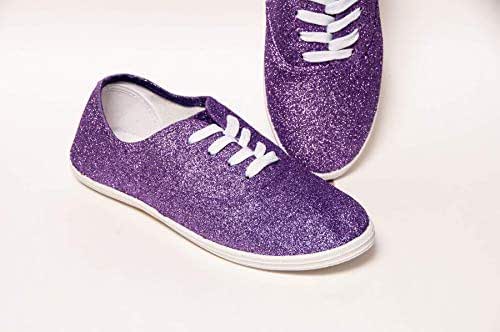 sneakers with purple