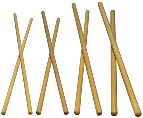 LP Latin Percussion Timbales Sticks 4 Paar Hickory 0,5" x 16,63" LP248D