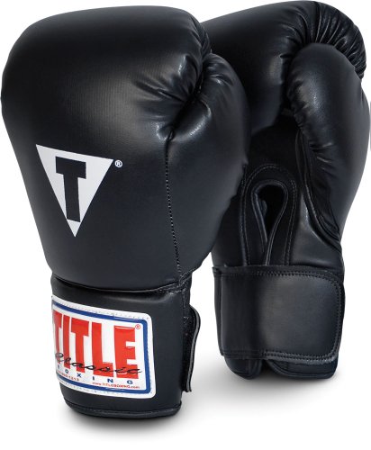 TITLE Classic Super Bag Gloves, Black, Medium