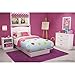 South Shore Libra 3-Piece Bedroom Set with Dresser, Nightstand, and Twin Headboard, Pure White