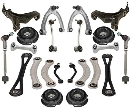 Hamburg-Technic for Porsche Cayenne Front+Rear Control Arm Ball Joints Strut Mount Suspension Kit