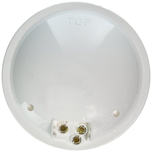 RoadPro RP-4064A Amber 4" Round Sealed Light with 3-Prong Connector