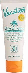 Vacation Mineral Lotion SPF 30, 3.4 FZ