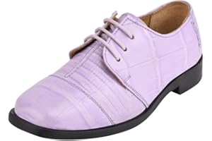 LIBERTYZENO Boys Animal Print Kids Genuine Leather Dress Shoes (Toddler/Little Kid/Big Kid)