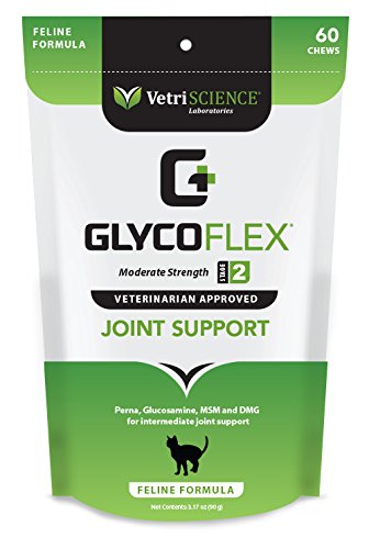 VETRISCIENCE GLYCO-FLEX II FELINE BITE-SIZED CHEWS, 60 COUNT