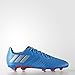 adidas Performance Kids' Messi 16.3 Firm Ground Soccer Cleats, Shock Blue/Matte Silver/Black, 4 M US Big Kid