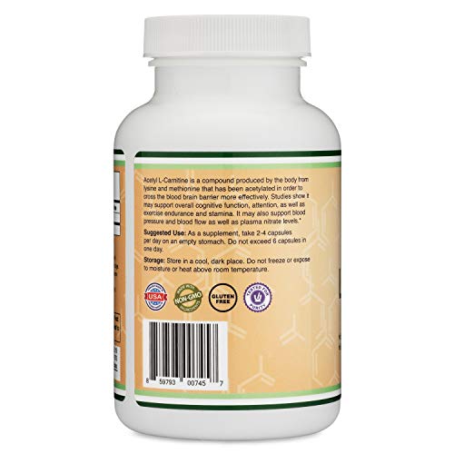 2 Carnitine+Capsules+Function+Support+Attention