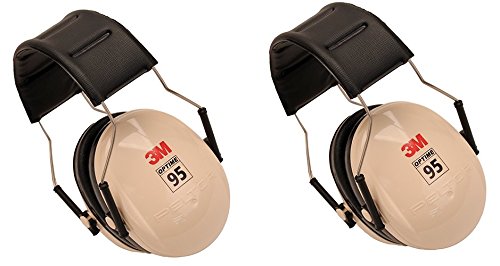 3M Peltor H6A\V Optime 95 Noise Reduction Earmuff, 2 Pack.