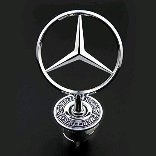 Mercedes Benz Vehicle Hood Star Emblem Badge,For Mercedes Benz all S serie,E serie,C serie,W series, etc. (Wheat ears)