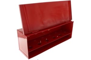 AKW Fire Sprinkler Spare Head Box Cabinet, Capacity: 12 Heads, Red