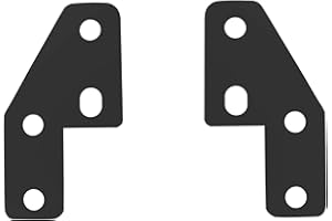 AIRCMT 97-08 Black Rear Fender Grab Bar Eliminator Bracket Fits Harley Touring Electra Glide, Road King (1997-2008) - Stainle