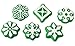 Wilton 12 Cavity Nonstick Snowflakes Cookie Pan