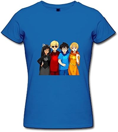 ZHENGMAO Women's Homestuck Betas Kids T-shirt Purple XL