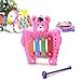 Baby Toys,Haoricu 1 pc Kids Baby Musical Educational Animal Print Developmental Music Bell Toy 4 Tone