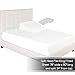 Bare Home 2-Pack Fitted Bottom Sheets Split Head Flex King - Premium 1800 Ultra-Soft Wrinkle Resistant Microfiber - FlexTop Bed - Deep Pocket Fitted Sheet (Split Head Flex King, White)