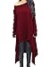 Xuan2Xuan3 Womens Long Sleeve Oversized Top Tunic Shirt Loose Casual Dress