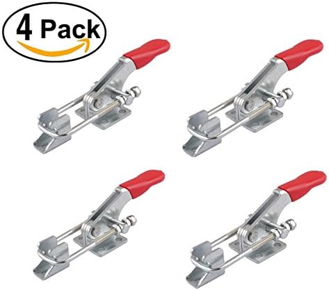 JGSWYU Toggle Clamp 40323 Hand Tool Quick Release Metal Holding Capacity Latch Type 360 Pounds