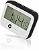 Vremi Digital Kitchen Timer - Magnetic Clock Loud Alarm Large Hour Minute Seconds Display - Cute Retro Shape Stopwatch Countdown Timer Magnet for Cooking and Baking - AAA Battery Included - Black