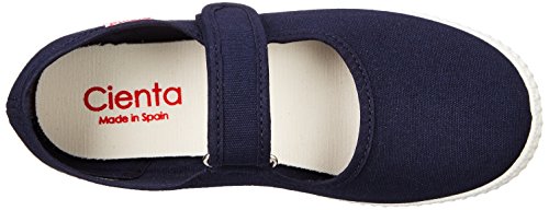 Cienta Mary Jane Sneakers for Girls - Navy Casual Shoes with Adjustable Strap, 30 EU (12 M US Toddler)