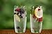 Simply Charmed Magnetic Wine Glass Charms with Bee, Strawberry and Flowers Set of 6 Fun Drink Markers or Cocktail Identifiers