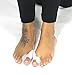 DR ROGO Bunion Relief 2 Big Toe Protectors For Bunions Treatment Bunion Gel Toe Separators, Spacers, Straightener and Spreader for a perfect Toe Alignment and bunion pain relief