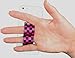 LAZY-HANDS 2-Loop Phone Grip - FITS Most - Black & Pink Checkers