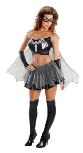 Black-suited Spidergirl Costume - Womens Medium (8-10)