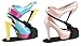 Shoe Slots Space Saver, Closet Shoe Slotz Organizer, Double Storage Rack Holder, Set of 6, Black