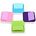 Post-it Dispenser, Post-it Pop-up Notes Dispenser/Holder with Strong Suction Bottom, One-handed Dispensing, Sticky Note Holder for 3 x 3-Inch Notes, includes two 100 Sheets Post-it Note Pad (Purple)