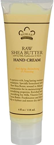 Nubian Heritage Hand Cream Raw Shea Butter - 4 fl oz