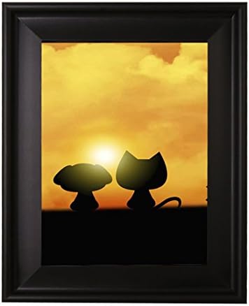 Wooden/Acrylic Decorative Table Photo Frame/Picture Frame 5 ×7’with Stand Support in Mapple by Weforever
